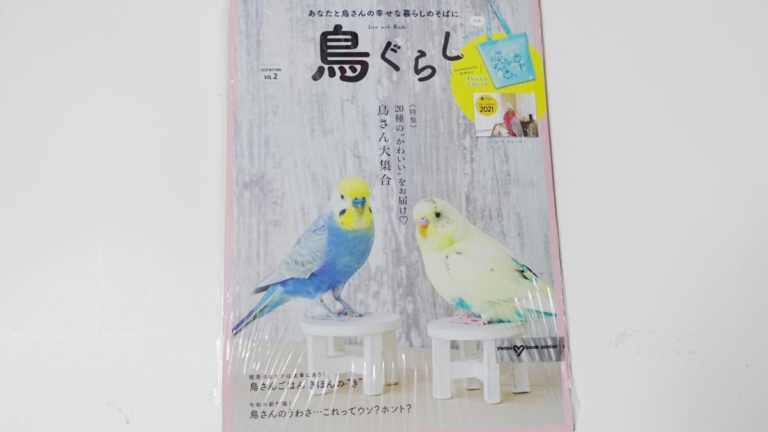 東京書店から2020年9月26日に発売された愛鳥家向け雑誌「鳥ぐらしVol2」